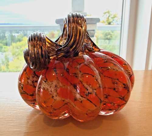 Zucca spessa vetro soffiato