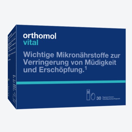 Orthomol vital borracce - vital, 30