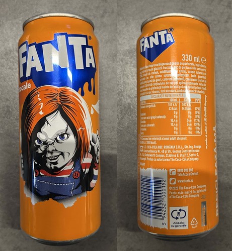 Fanta halloween orange - fanta,