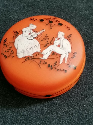 Biedermeier barattolo con